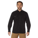 Rothco Heavy Weight Solid Flannel Shirt. Item