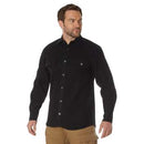 Rothco Heavy Weight Solid Flannel Shirt. Item