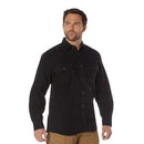 Rothco Heavy Weight Solid Flannel Shirt. Item