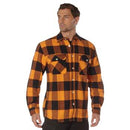 Rothco Extra Heavyweight Buffalo Plaid Flannel Shirt. Item
