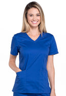 Cherokee V-Neck Top. Item 4710 in CK WW CORE STRETCH Collection. Live Chat for Bulk Discounts.