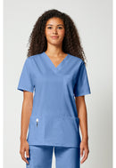 Cherokee Unisex V-Neck Top. Item 4725 in CK WW CORE STRETCH Collection. Live Chat for Bulk Discounts.