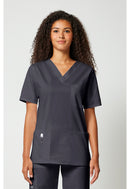 Cherokee Unisex V-Neck Top. Item 4725 in CK WW CORE STRETCH Collection. Live Chat for Bulk Discounts.