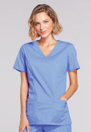 Cherokee Mock Wrap Top. Item 4728 in CK WW CORE STRETCH Collection. Live Chat for Bulk Discounts.