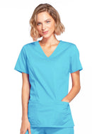 Cherokee Mock Wrap Top. Item 4728 in CK WW CORE STRETCH Collection. Live Chat for Bulk Discounts.