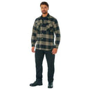 Rothco Extra Heavyweight Buffalo Plaid Flannel Shirt. Item