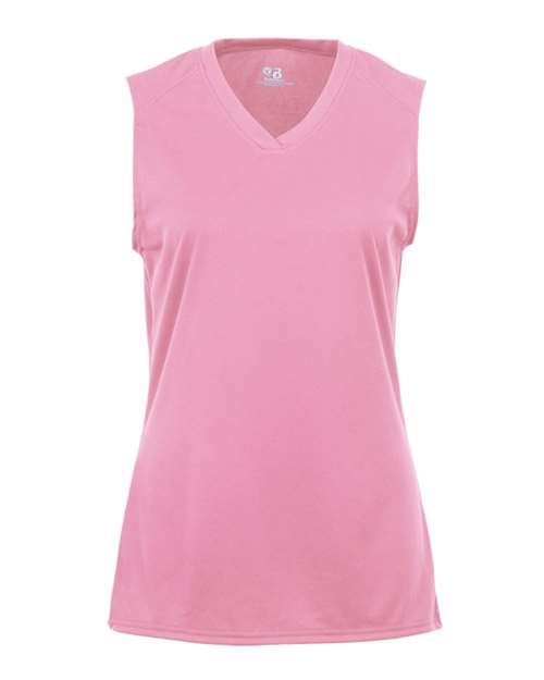 Badger Women's B-Core Sleeveless T-Shirt 4163 - Pink