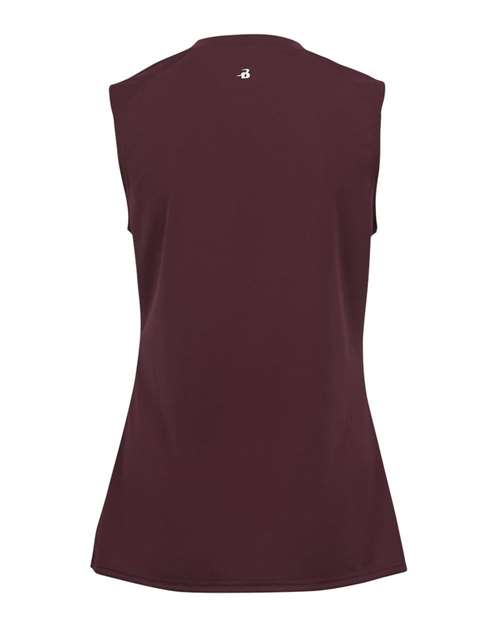 Badger Women's B-Core Sleeveless T-Shirt 4163 - Maroon