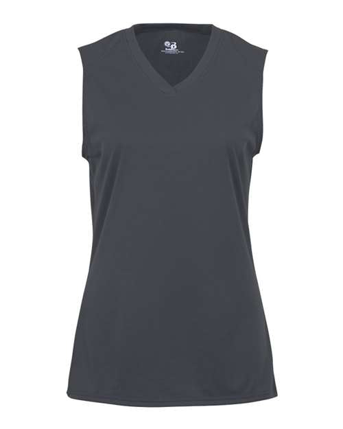 Badger Women's B-Core Sleeveless T-Shirt 4163 - Graphite