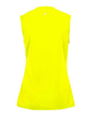 Badger Women's B-Core Sleeveless T-Shirt 4163 - Safety Yellow