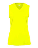 Badger Women's B-Core Sleeveless T-Shirt 4163 - Safety Yellow
