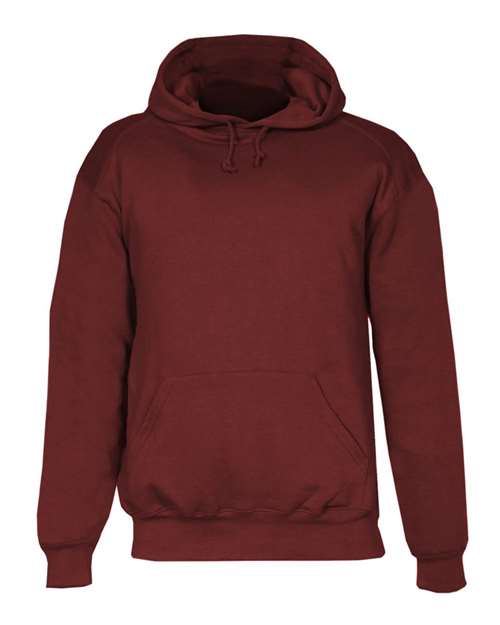 Badger Hooded Sweatshirt 1254 - Cardinal