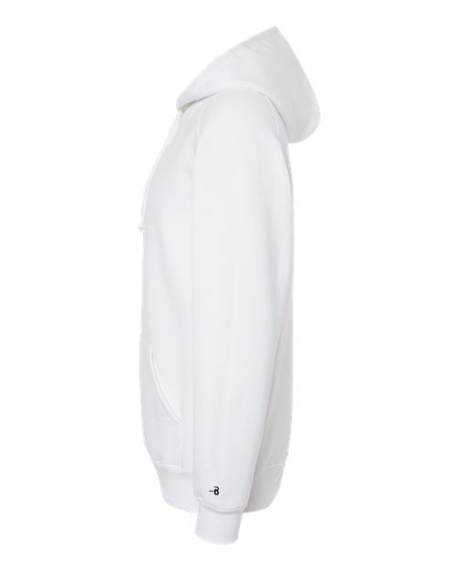 Badger Hooded Sweatshirt 1254 - White