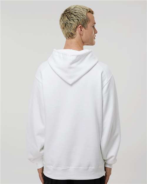 Badger Hooded Sweatshirt 1254 - White