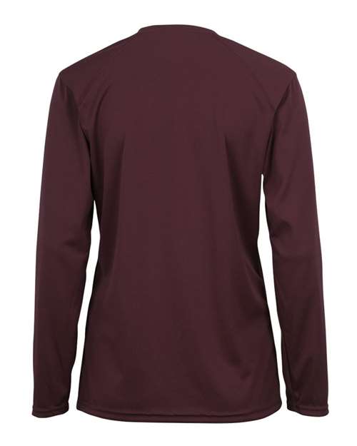 Badger Women's B-Core Long Sleeve T-Shirt 4164 - Maroon