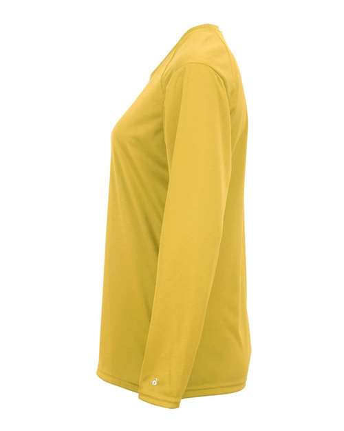 Badger Women's B-Core Long Sleeve T-Shirt 4164 - Gold