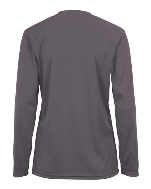 Badger Women's B-Core Long Sleeve T-Shirt 4164 - Graphite