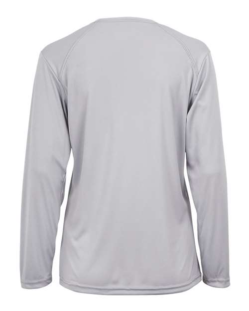 Badger Women's B-Core Long Sleeve T-Shirt 4164 - Silver