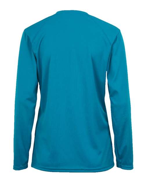 Badger Women's B-Core Long Sleeve T-Shirt 4164 - Electric Blue
