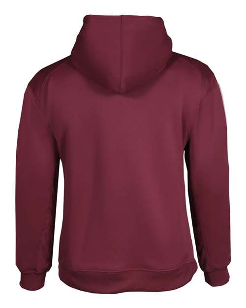 Badger Performance Fleece Hooded Sweatshirt 1454 - Cardinal