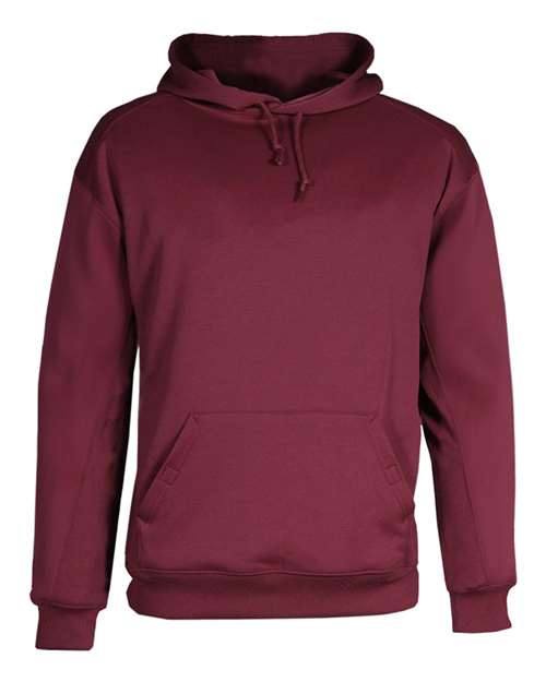 Badger Performance Fleece Hooded Sweatshirt 1454 - Cardinal