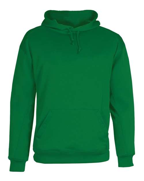 Badger Performance Fleece Hooded Sweatshirt 1454 - Kelly