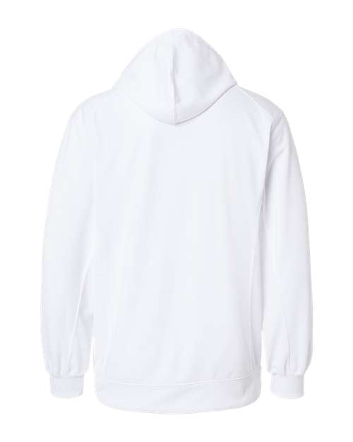 Badger Performance Fleece Hooded Sweatshirt 1454 - White