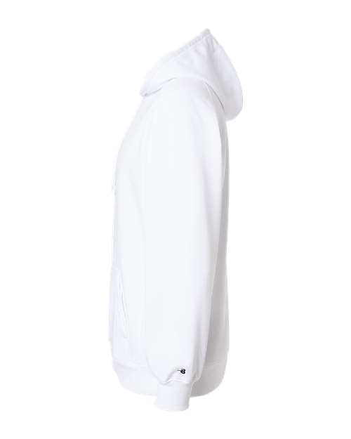 Badger Performance Fleece Hooded Sweatshirt 1454 - White