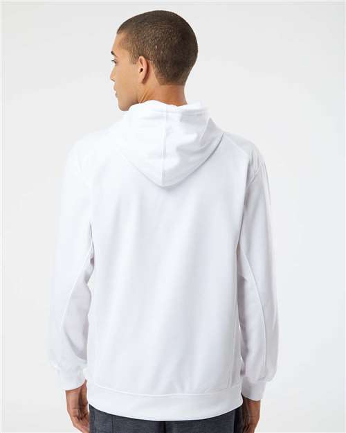 Badger Performance Fleece Hooded Sweatshirt 1454 - White