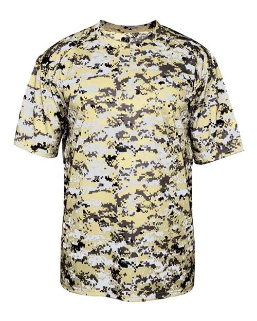 Badger Digital Camo T-Shirt 4180 - Vegas Gold Digital
