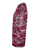 Badger Digital Camo T-Shirt 4180 - Cardinal Digital