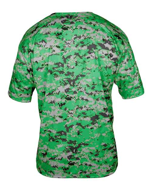 Badger Digital Camo T-Shirt 4180 - Kelly Digital
