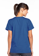 Cherokee Snap Front V-Neck Top. Item 4770 in CK WW ORIGINALS Collection. Live Chat for Bulk Discounts.