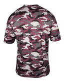 Badger Camo T-Shirt 4181 - Maroon