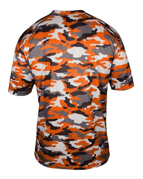 Badger Camo T-Shirt 4181 - Burnt Orange