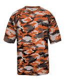 Badger Camo T-Shirt 4181 - Burnt Orange