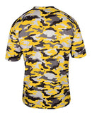 Badger Camo T-Shirt 4181 - Gold