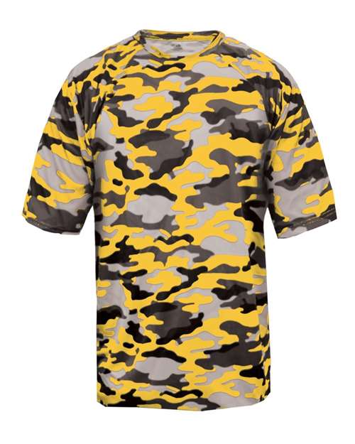 Badger Camo T-Shirt 4181 - Gold