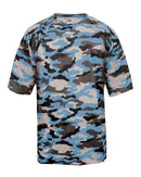 Badger Camo T-Shirt 4181 - Columbia Blue