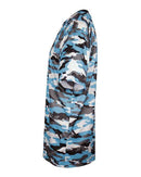 Badger Camo T-Shirt 4181 - Columbia Blue