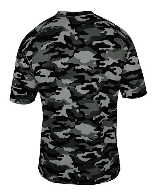 Badger Camo T-Shirt 4181 - Black