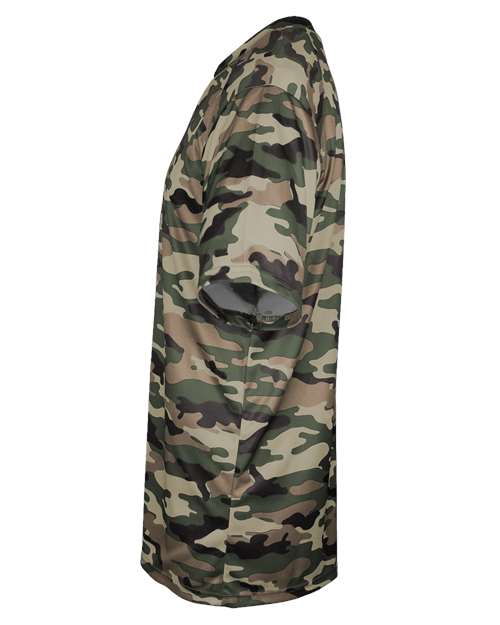 Badger Camo T-Shirt 4181 - OD Green