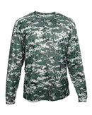 Badger Digital Camo Long Sleeve T-Shirt 4184 - Forest Digital