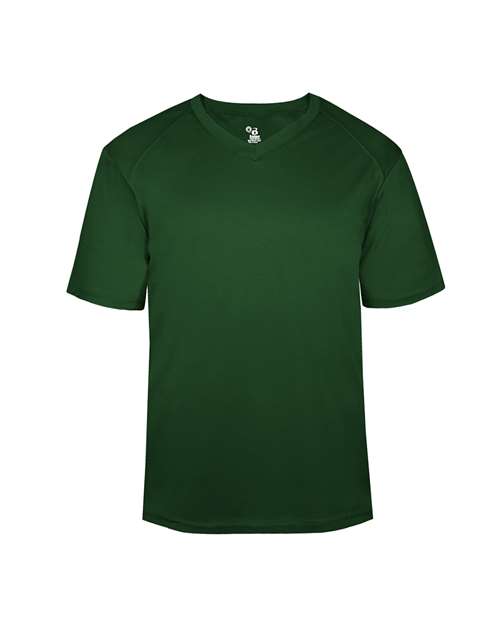 Badger Youth B-Core V-Neck T-Shirt 2162