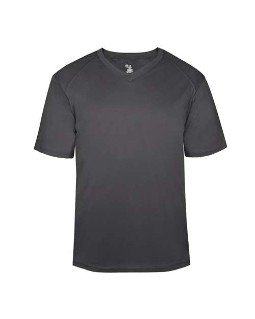 Badger Youth B-Core V-Neck T-Shirt 2162