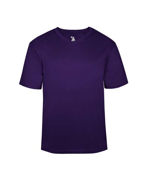 Badger Youth B-Core V-Neck T-Shirt 2162