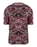 Badger Youth Digital Camo T-Shirt 2180 - Maroon Digital