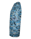 Badger Youth Digital Camo T-Shirt 2180 - Columbia Blue Digital