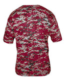 Badger Youth Digital Camo T-Shirt 2180 - Cardinal Digital