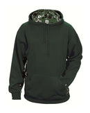 Badger Youth Digital Camo Colorblock Performance Fleece Hooded Sweatshirt 2464